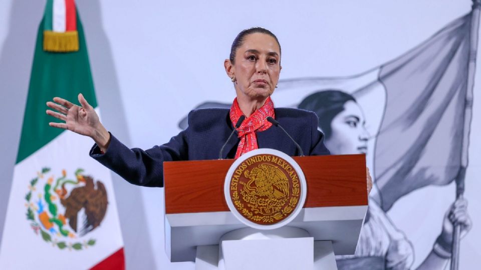 Claudia Sheinbaum Pardo, presidenta de México.