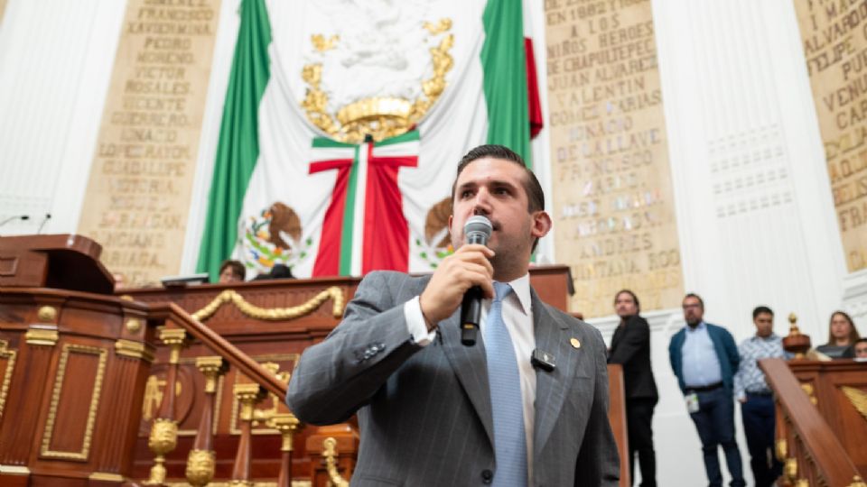 Pedro Haces, diputado local de Morena.