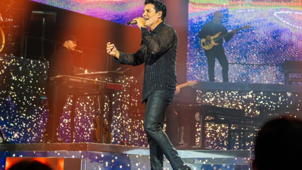 Chayanne en concierto.