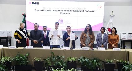 Senado entrega al INE las listas de candidatos a la elección judicial