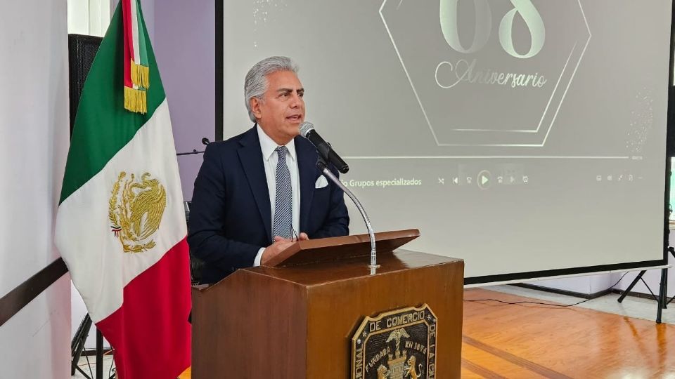 Jesús Rodríguez Cárdenas, presidente de la Canaco CDMX.