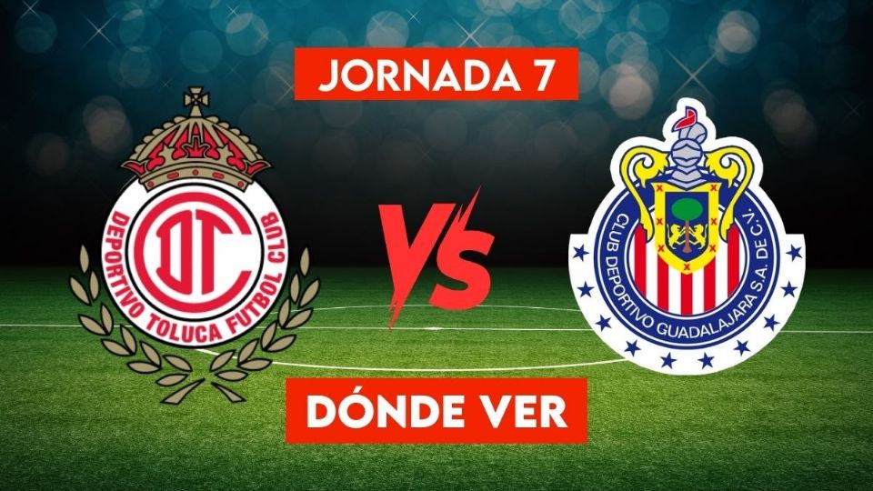 Toluca vs Chivas: a qué hora y dónde ver en vivo el partido