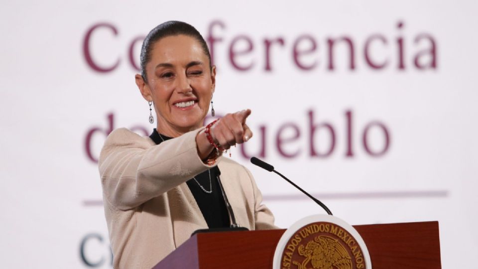 Claudia Sheinbaum Pardo, presidenta de México.