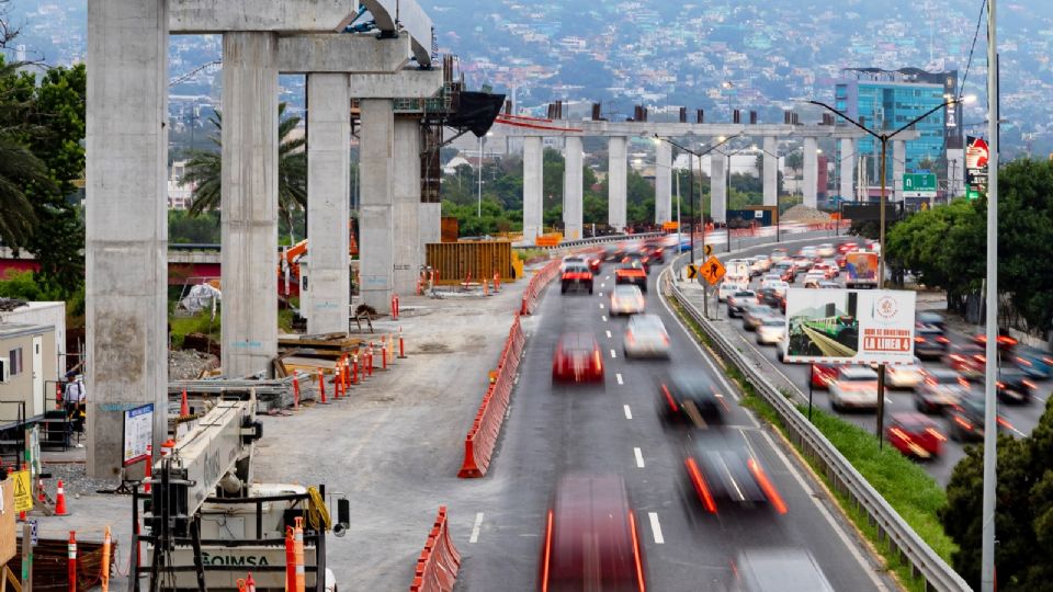 Trabajos de la Línea 4 del Metro.