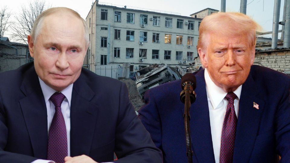 Donald Trump dice que se va a reunir muy pronto con Vladimir Putin para terminar con la guerra en Ucrania.