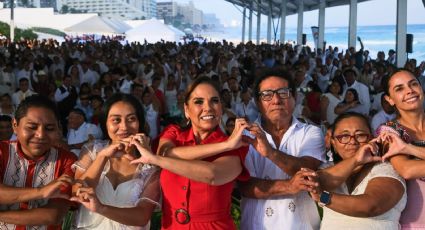 Mara Lezama celebra más de mil 200 bodas colectivas en Cancún por el Día de San Valentín