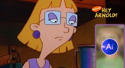 Así se vería Miriam Pataki de 'Hey Arnold' en la vida real, según la inteligencia artificial