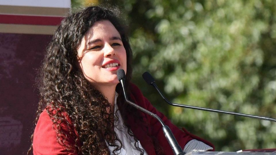 Luisa María Alcalde Luján, dirigente nacional de Morena.