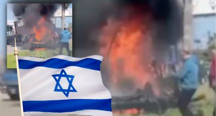 Momento exacto en que Israel bombardea una autopista en Líbano en medio de la tregua | VIDEO