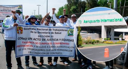 Manifestantes se retiran de inmediaciones del AICM y otros puntos de CDMX