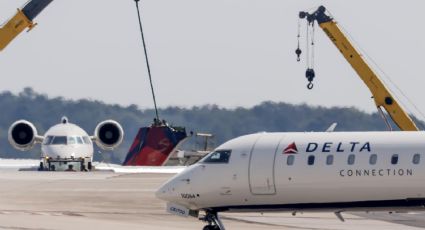 Avión de Delta Airlines se vuelca al aterrizar al aeropuerto Pearson de Toronto en Canadá| Video