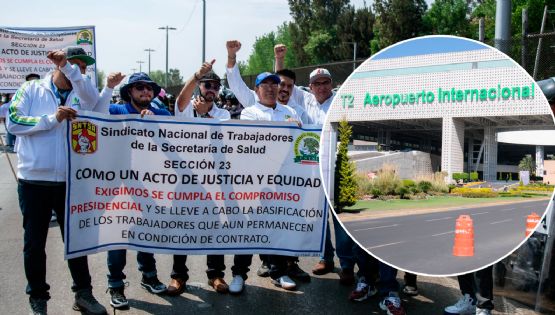 Manifestantes se retiran de inmediaciones del AICM y otros puntos de CDMX