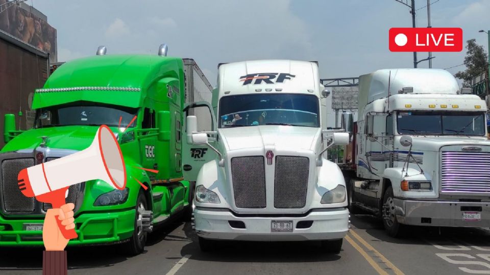 La megamarcha de transportistas de este 17 de febrero en CDMX y Edomex partirá de 5 puntos. Sigue las actualizaciones en vivo.