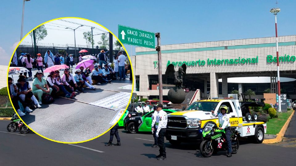 Los usuarios de la terminal aérea son los más afectados.