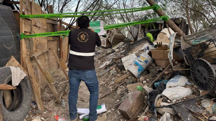 Clausura Secretaría de Medio Ambiente tiradero clandestino en Guadalupe