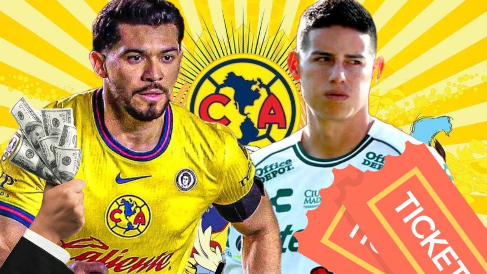 Esto cuesta ir a ver a James Rodríguez en su primer partido en la CMDX, con el León visitando al América