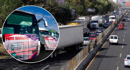 EN VIVO | Bloqueo en la México - Pachuca: así va el caos por transportistas, hoy 19 de febrero