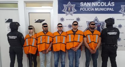 Detienen a 5 con armas y 3 mdp en San Nicolás