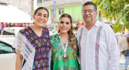 Evelyn Salgado inaugura la Plaza Cívica de Coyuca de Benítez; una inversión de casi 12 mdp