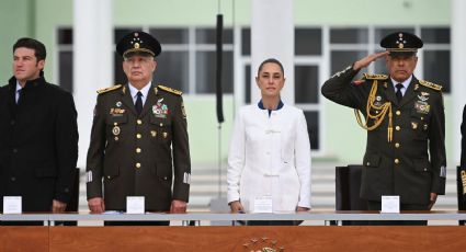 Sheinbaum encabeza aniversario del Ejército en NL y anuncia aumento salarial