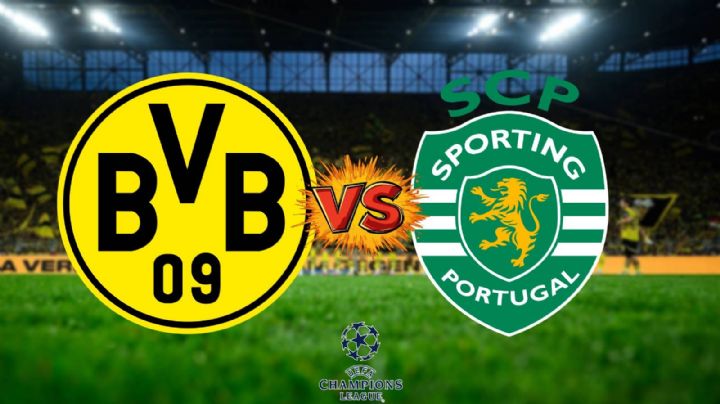 Borussia Dortmund avanza a octavos de la Champions League tras empatar con Sporting Lisboa