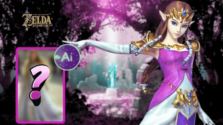 La inteligencia artificial revela cómo se vería la princesa Zelda de Legend of Zelda si fuera humana