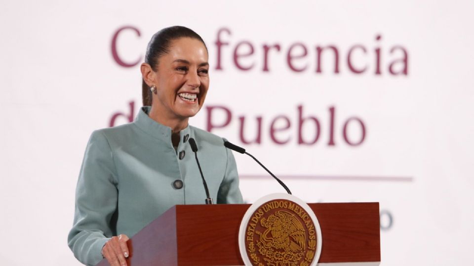 Claudia Sheinbaum Pardo, presidenta de México.