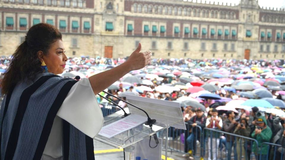 Clara Brugada, jefa de Gobierno de la CDMX.