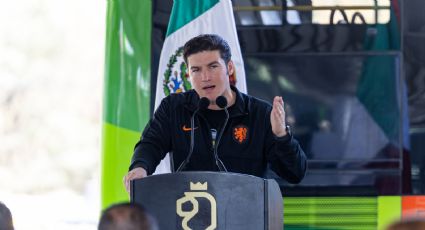 Samuel García entrega nuevos camiones y anuncia apoyos para el transporte público