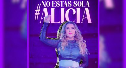 #NoEstásSolaAlicia: Crean campaña de apoyo a Alicia Villarreal tras su denuncia por violencia