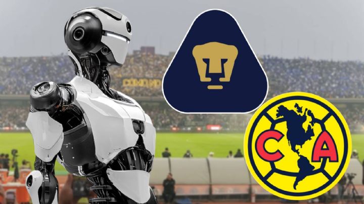 Pumas vs América: inteligencia artificial revela inesperado pronóstico para el Clásico Capitalino