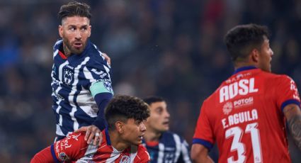 Rayados derrota 3-1 al Atlético de San Luis en el debut de Sergio Ramos