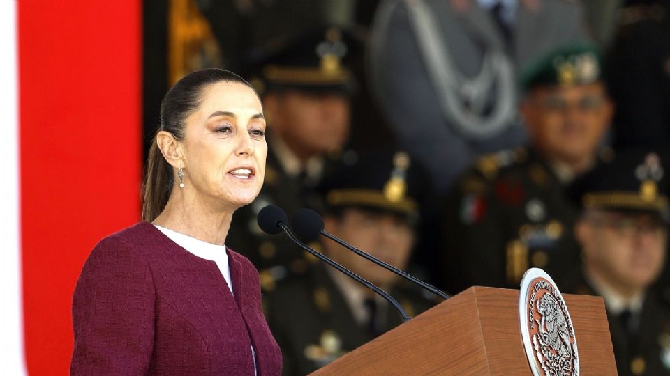 Claudia Sheinbaum Pardo, presidenta de México.