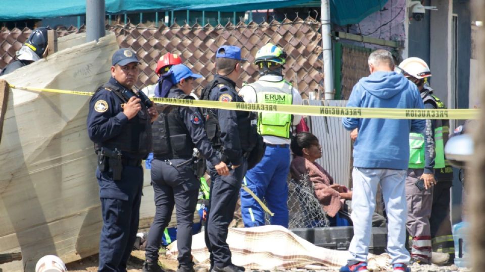 El inmueble ubicado en la zona rústica de Topilejo, permanece cerrado con custodia policial.