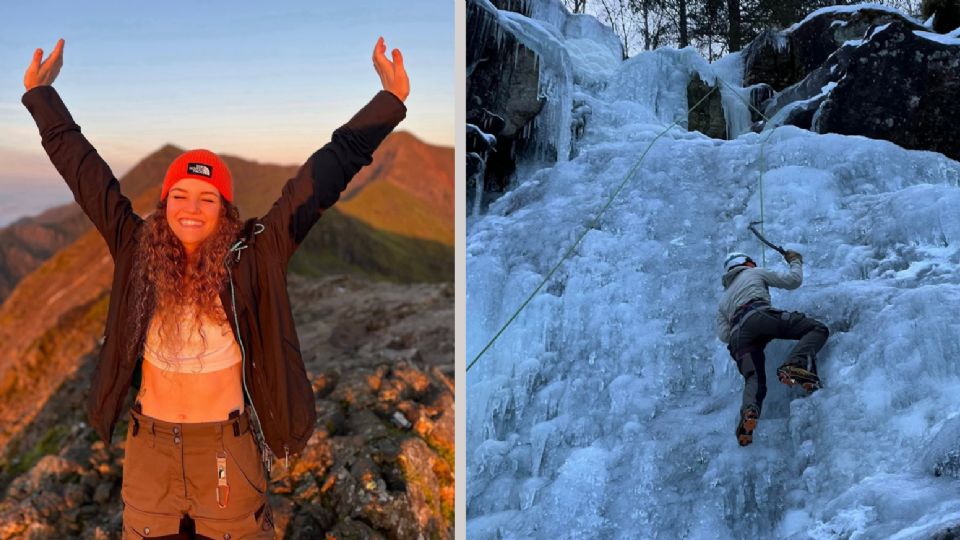 Durante la escalada, sufrió una caída de aproximadamente 20 metros en un terreno empinado.