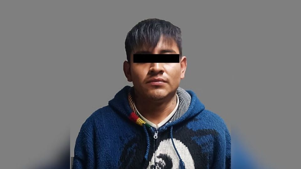 El detenido fue identificado como Martín “N” de 24 años.