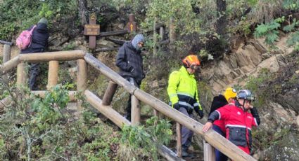 Rescatan a cinco jóvenes extraviados en el Parque Chipinque