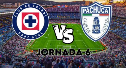 Cruz Azul vs Pachuca: a qué hora y dónde ver en vivo el partido de la Jornada 6