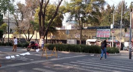 Extienden protesta por horas familiares del motociclista fallecido Daniel Tadeo