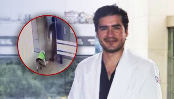 Denuncian en redes a médico de Hospital Los Ángeles por maltratar a su perrito | VIDEO