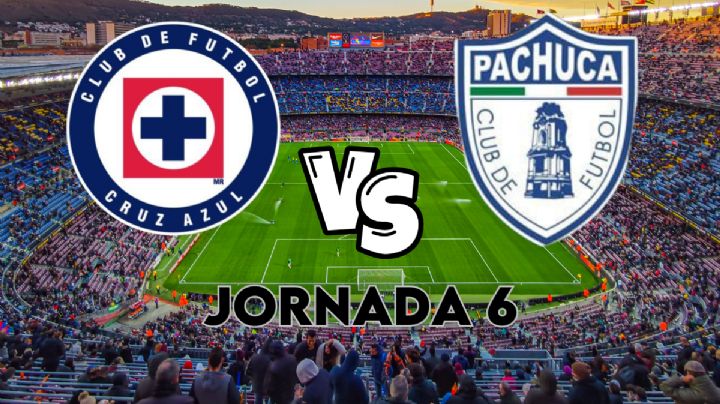 Cruz Azul vs Pachuca: a qué hora y dónde ver en vivo el partido de la Jornada 6