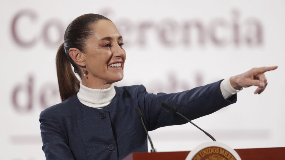 Claudia Sheinbaum Pardo, presidenta de México.