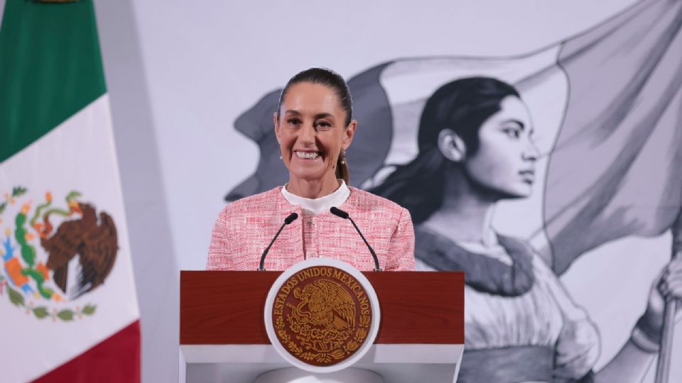 Claudia Sheinbaum Pardo, presidenta de México.