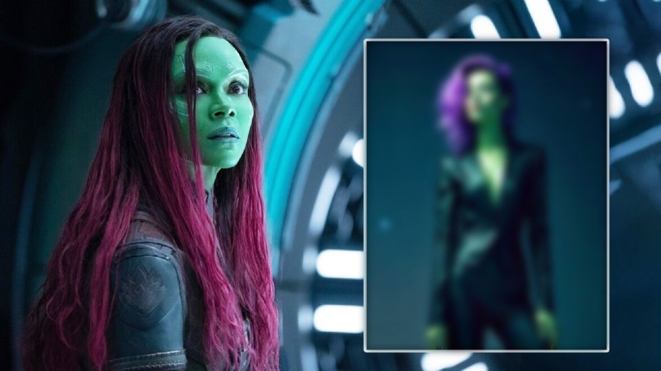 Gamora de Guardianes de la Galaxia en la vida real es una imagen impactante.