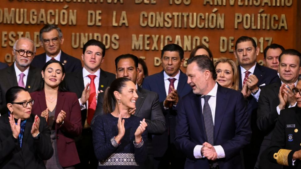 Claudia Sheinbaum celebró el aniversario de la Constitución de 1917.