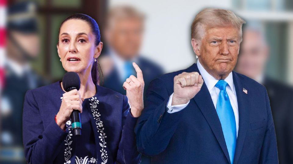 Claudia Sheinbaum tras llamada con Trump: 'Aranceles se pospondrán un mes'.