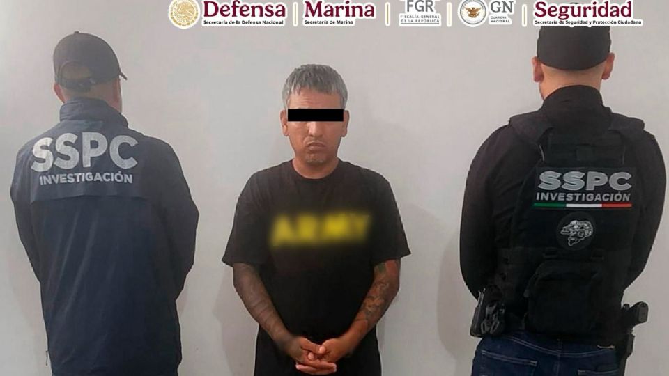 Fuerzas federales aprehenden a 'El Gato', integrante de 'Los Chapitos'.