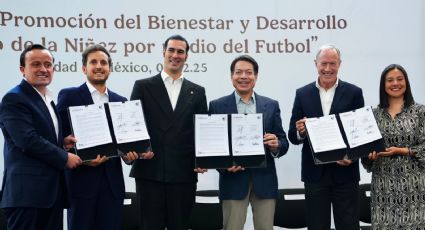 SEP y FMF firman acuerdo para impulsar el bienestar y desarrollo deportivo infantil