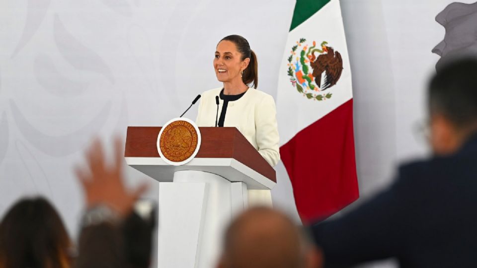 Claudia Sheinbaum Pardo, presidenta de México.