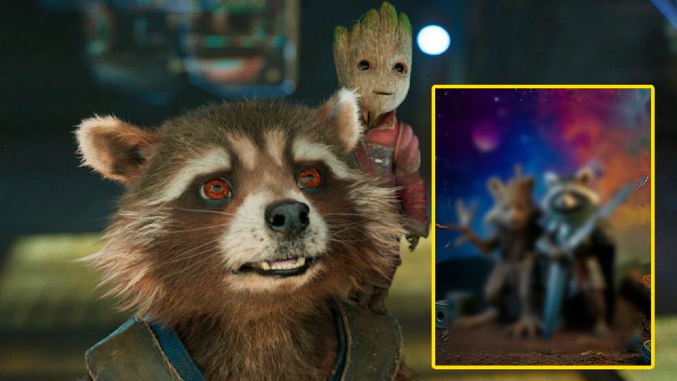 Rocket y Groot de Guardianes de la Galaxia en la vida real conservan su esencia en esta recreación.